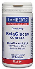 Kopen LAMBERTS Bèta-glucaancomplex 60 tabletten Door 34,95€