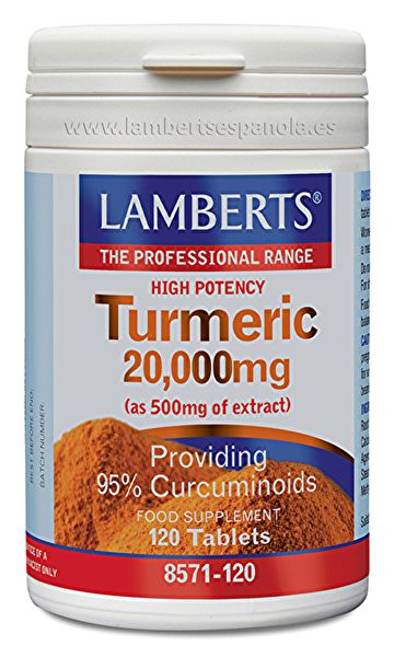 Curcuma Curcuma 20.000 mg 120 Compresse - LAMBERTS