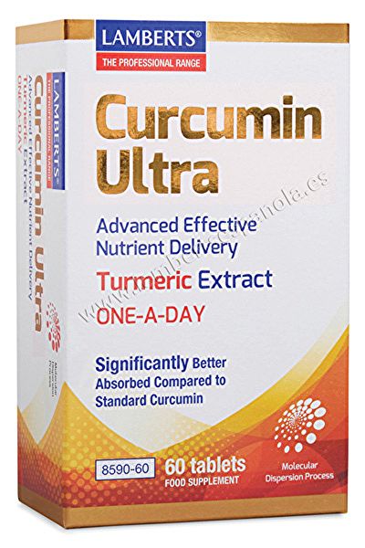 Curcumin Ultra 60 Tabletas - LAMBERTS