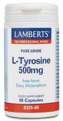 Comprar LAMBERTS L-Tirosina 500 mg 60 Cápsulas Por 24,60€