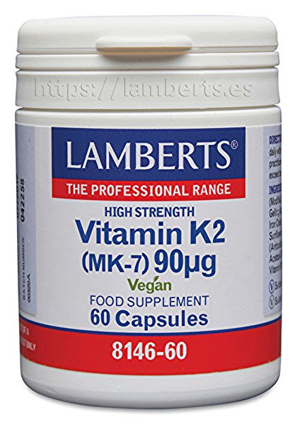 Vitamin K2 90 mcg 60 kapslar som Menaquinone-7 (MK-7)