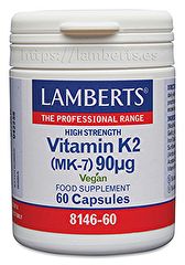 Buy LAMBERTS Vitamin K2 90 mcg 60 capsules By 32,15€