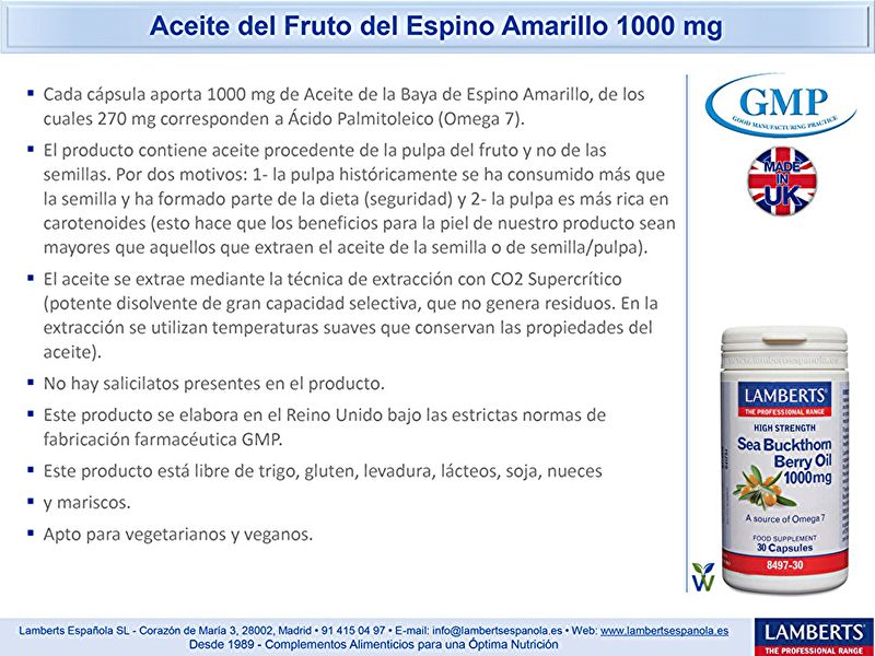 Aceite del Fruto del Espino Amarillo 30 Cápsulas Img 4