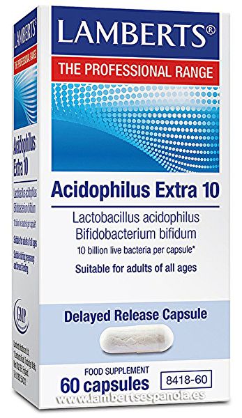 Acidophilus Extra 10 60 Capsule - LAMBERTS