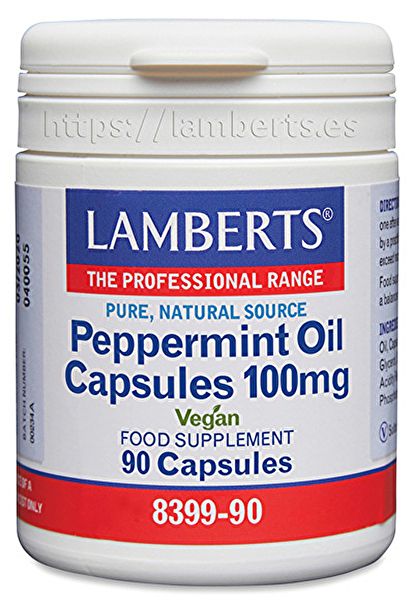 Olio di Menta Piperita 90 Capsule - LAMBERTS