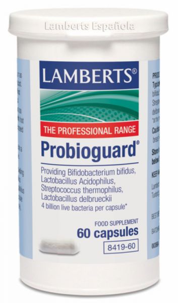 Probioguard 60 Cápsulas. 4 cepas de bacterias amigas