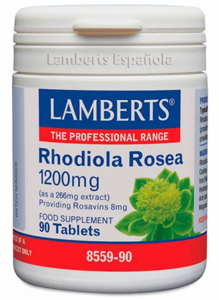 Rhodiola Rosea 90 Cápsulas - LAMBERTS