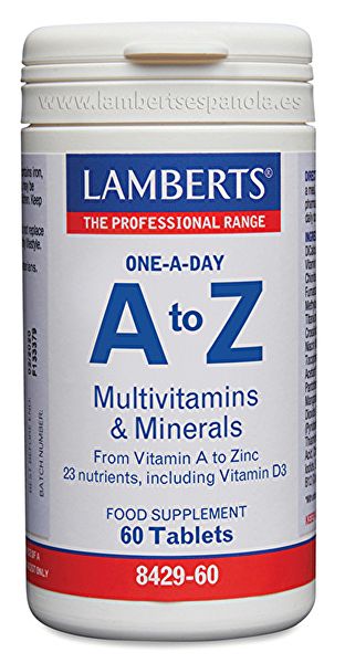 Multivitaminas e Minerais de A a Z 60 Comprimidos