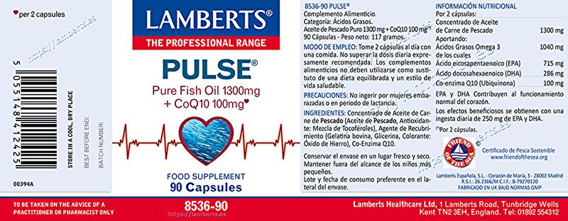 Appuyez sur 90 capsules - LAMBERTS Img 2