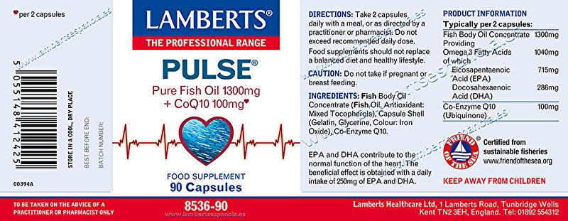 Pulse 90 Cápsulas - LAMBERTS Img 3