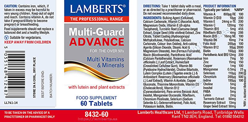 Multi Guard® Advance 60 compresse - LAMBERTS Img 3