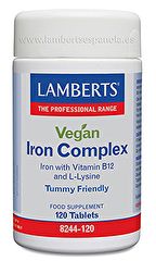 Comprare LAMBERTS Complesso di ferro vegano 120 compresse Di 26,00€