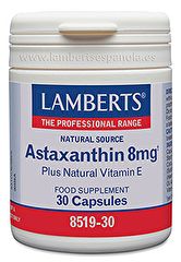 Comprar LAMBERTS Astaxantina com Vitamina E 30 Cápsulas Por 24,95€