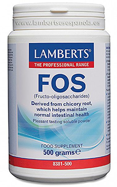 Fos Fructo-oligosaccharides 500 g - LAMBERTS