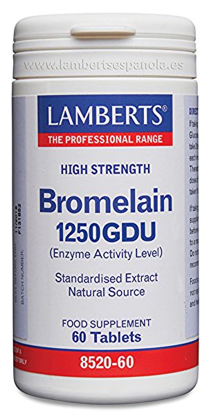 Bromelain 60 Tablets - LAMBERTS