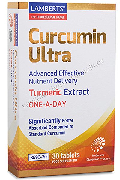 Curcumin Ultra 30 Tabletas - LAMBERTS