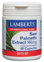 Comprar LAMBERTS Saw Palmetto Ectract 160 mg 60 Cápsulas Por 23,85€