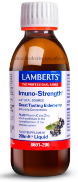 Imuno Strength Vitamina C i Zinc 200 ml - LAMBERTS