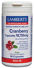 Kopen LAMBERTS Cranberry 60 Capsules Door 25,90€