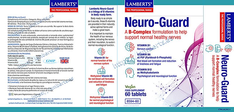 Neuro-Garde 60 comprimés - LAMBERTS Img 3