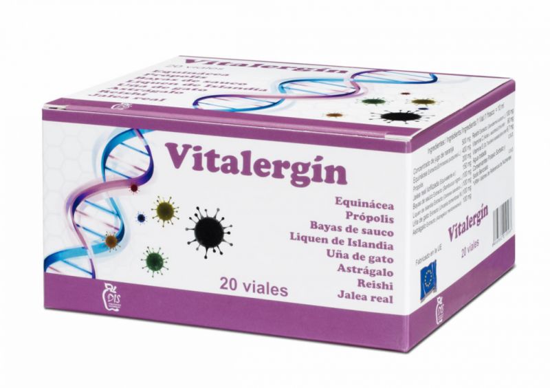 Vitalergin 20 Ampoules 10 ml - DIETETIC INTERNATIONAL SYSTEM