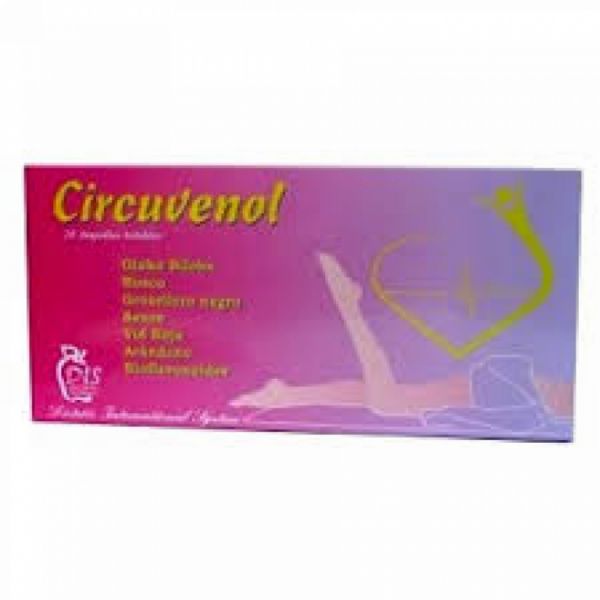 Circuvenol 20 Ampolas - DIETETIC INTERNATIONAL SYSTEM