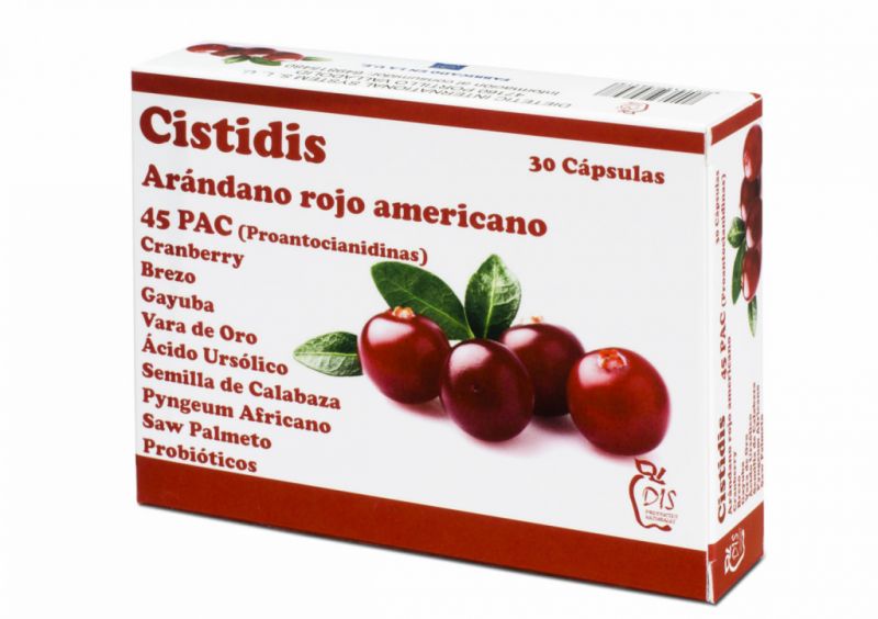 Cistidis 30 Cápsulas - DIETETIC INTERNATIONAL SYSTEM