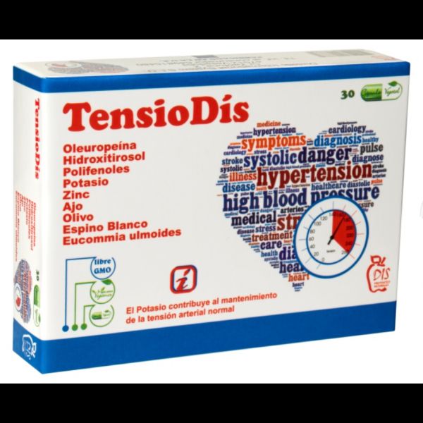 Tensiodis 30 Cápsulas - DIETETIC INTERNATIONAL SYSTEM