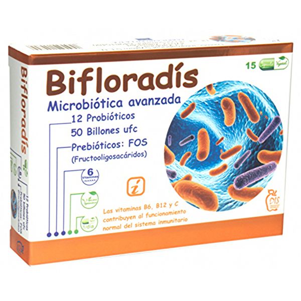 BIFLORADIS 15 caps - DIETETIC INTERNATIONAL SYSTEM