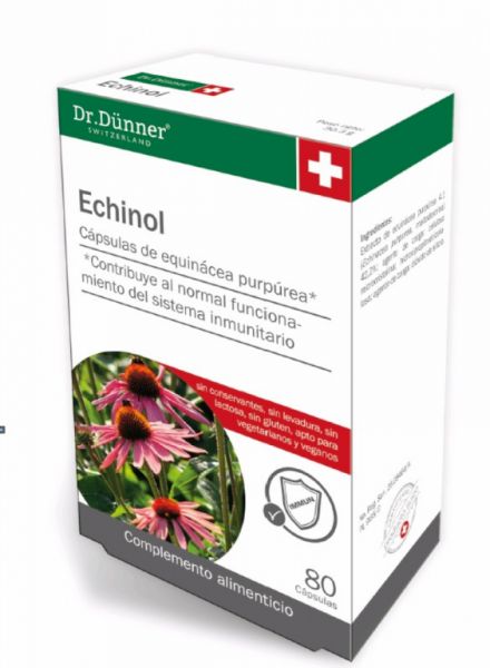 Echinol Echinacea 80 Cápsulas - DR.DUNNER