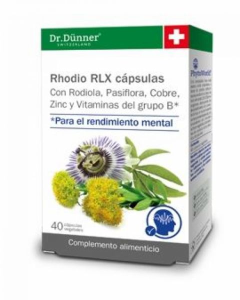 Rhodio LX 40 cápsulas vegetais - DR.DUNNER