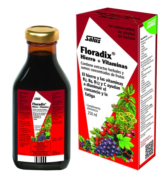 Floradix 250 ml. Minskar trötthet och utmattning