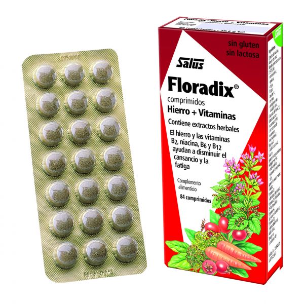 Floradix 84 Comp. Eliminates tiredness and fatigue