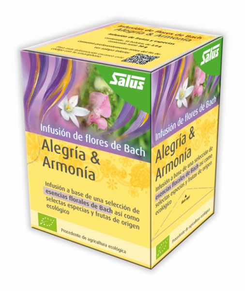 Alegria e Harmonia Infusão de Florais de Bach 15 Filtros