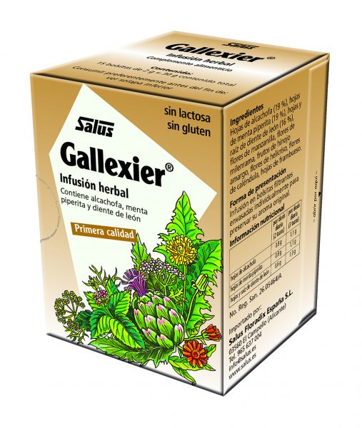 Gallexier Infusão 15 Filtros - SALUS