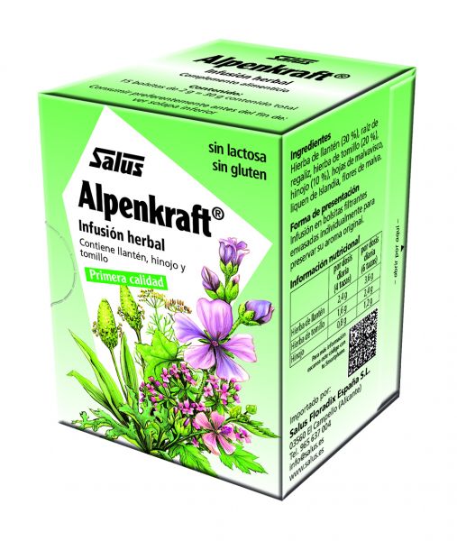 Alpenkraft Infusão 15 Filtros - SALUS