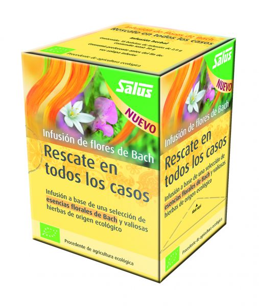 Flores Bach Rescate Infusión 15 Filtros - SALUS