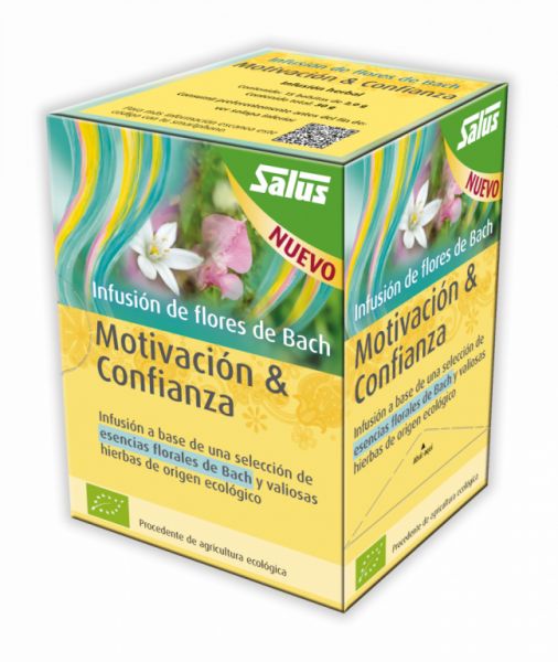 MOTIVATION & CONFIDENCE BACH FLOWERS 15 sachets