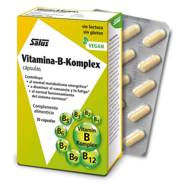 Vitamin B Complex 30 Caps - SALUS