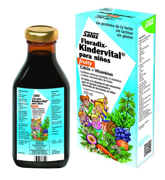 Floradix Kindervital Fruchtig 250 ml - SALUS