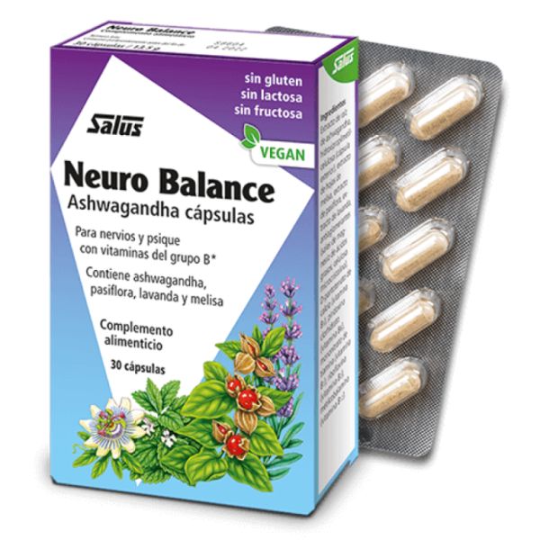 Capsule Neuro Balance 30. Pour les nerfs et le psychisme