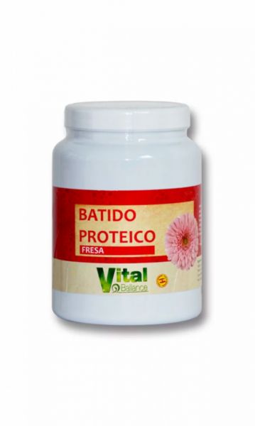 BATIDO PROTEICO SABOR FRESA 500 gr