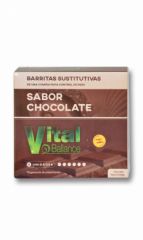 Comprar VITAL BALLANCE BARRA DE CHOCOLATE PARA SUBSTITUIR REFEIÇÕES 6 unidades Por 16,00€