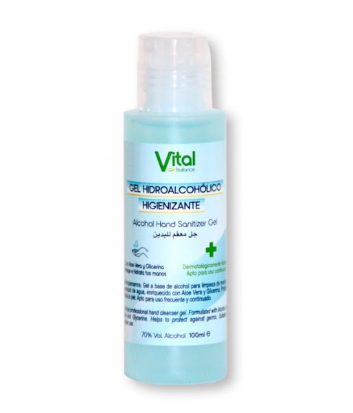 GEL HIDROALCOHOLICO HIGIENIZANTE 100 ml