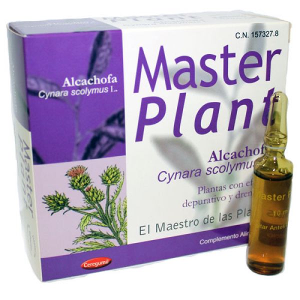 Master Plant Alacachofa 20 Ampollas - MASTERPLANT