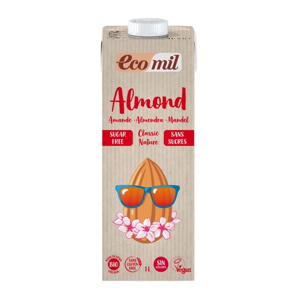 Almond Classic Nature Bio 1 L - ECOMIL