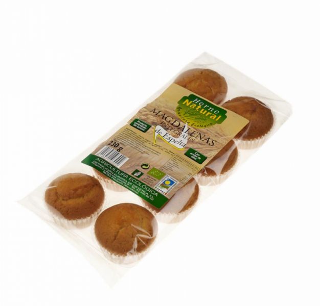 Muffins de Espelta Orgânicos de Trigo Integral 230 g