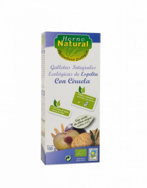 Biologisch Speltpruimkoekje 100 g - Horno Natural