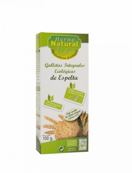 Biscoito de Espelta Bio 100 g - Horno Natural