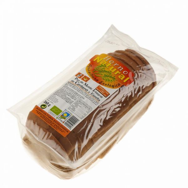 Organic Rye and Spelt Bread 260 g - Horno Natural